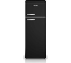 SWAN SR11010BN Fridge Freezer - Black